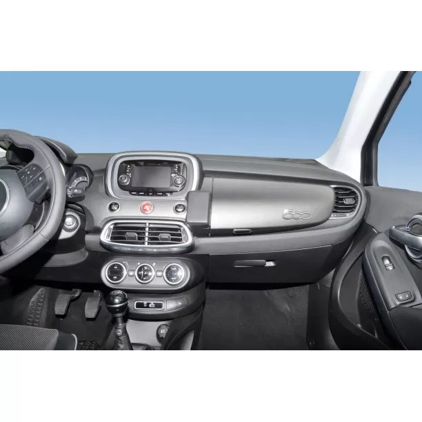 Houder - Kuda Fiat 500X 2015-2019 Kleur: Zwart Houder - Kuda Fiat 500X 2015-2019 Kleur: Zwart