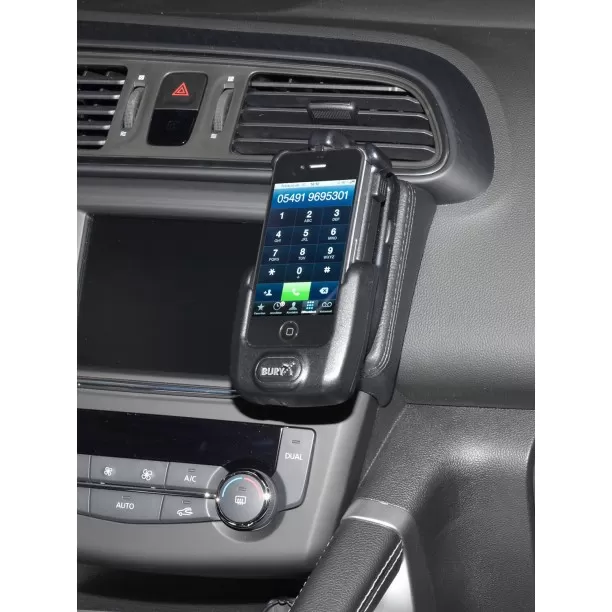 Houder - Kuda Renault Kadjar 2015-2019 Kleur: Zwart Houder - Kuda Renault Kadjar 2015-2019 Kleur: Zwart