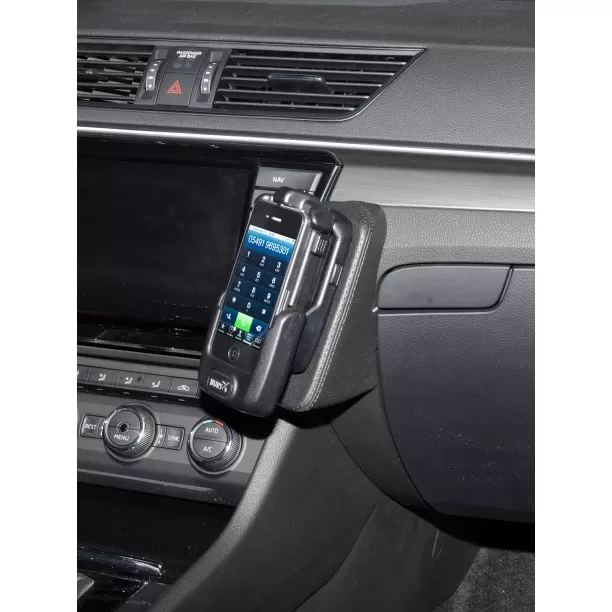 Houder - Kuda Skoda Superb 2015-2019 Kleur: Zwart Houder - Kuda Skoda Superb 2015-2019 Kleur: Zwart