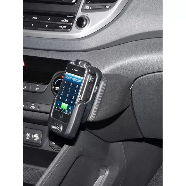 Houder - Kuda Hyundai Tucson TL 2015-2019 Kleur: Zwart Houder - Kuda Hyundai Tucson TL 2015-2019 Kleur: Zwart