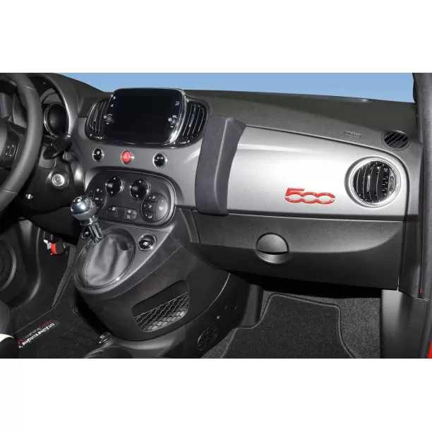 Houder - Kuda Fiat 500 07/2015-2019 Kleur: Zwart Houder - Kuda Fiat 500 07/2015-2019 Kleur: Zwart