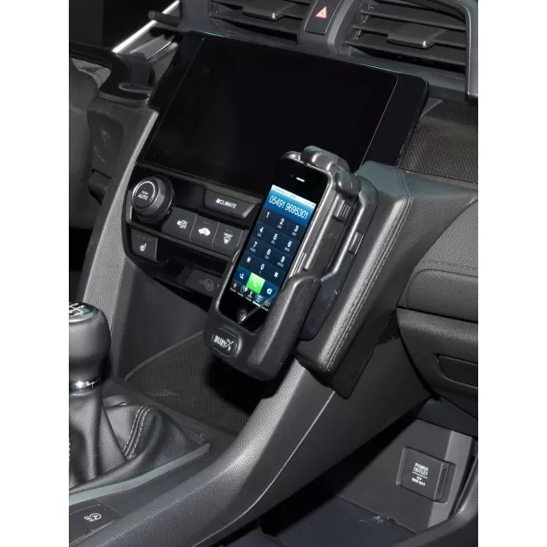 Houder - Kuda Honda Civic 2017-2019 Kleur: Zwart Houder - Kuda Honda Civic 2017-2019 Kleur: Zwart