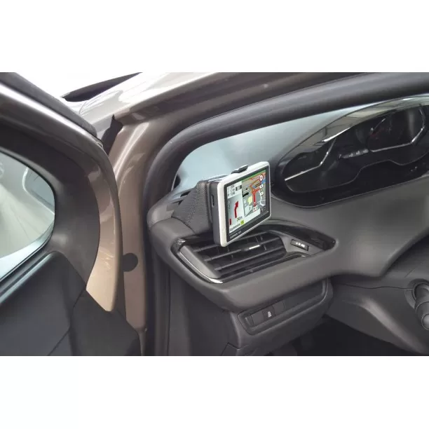 Houder - Kuda Peugeot 208 05/2012-2019 Kleur: Zwart Houder - Kuda Peugeot 208 05/2012-2019 Kleur: Zwart