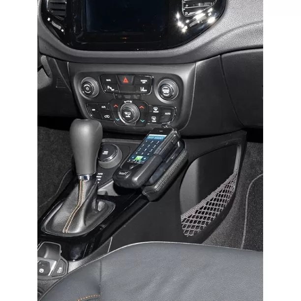 Houder - Kuda Jeep Compass 08/2017-2019 Kleur: Zwart Houder - Kuda Jeep Compass 08/2017-2019 Kleur: Zwart