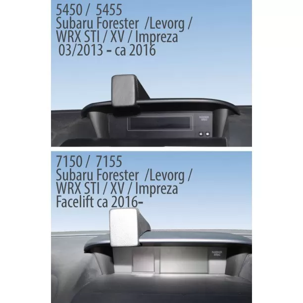 Houder - Kuda Subaru Impreza/ XV / Forester Kleur: Zwart Houder - Kuda Subaru Impreza/ XV / Forester Kleur: Zwart