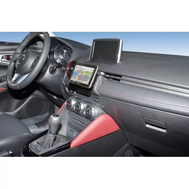 Houder - Kuda Mazda 2 / CX3 2015-2019 Kleur: Zwart Houder - Kuda Mazda 2 / CX3 2015-2019 Kleur: Zwart