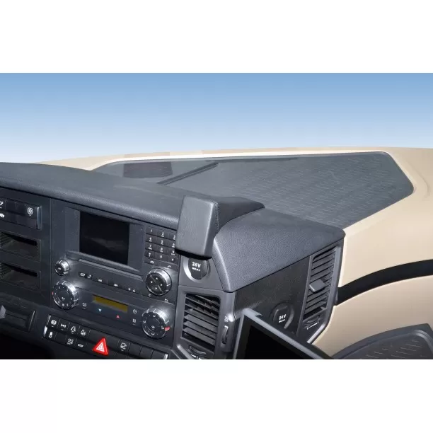 Houder - Kuda Mercedes Benz Actros (MP4) 2013-2019 Kleur: Zwart Houder - Kuda Mercedes Benz Actros (MP4) 2013-2019 Kleur: Zwart