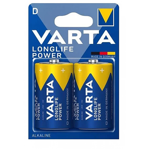 LR20 VARTA LONGLIFE POWER (4920) 2stuks in een blister