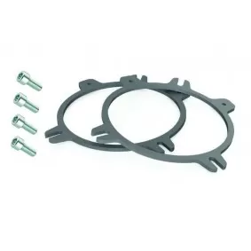 Zeer stabiele universele metalen BMW speakerring 100 mm