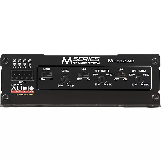 M-SERIES 2-Kanaals MICRO-digitale-versterker