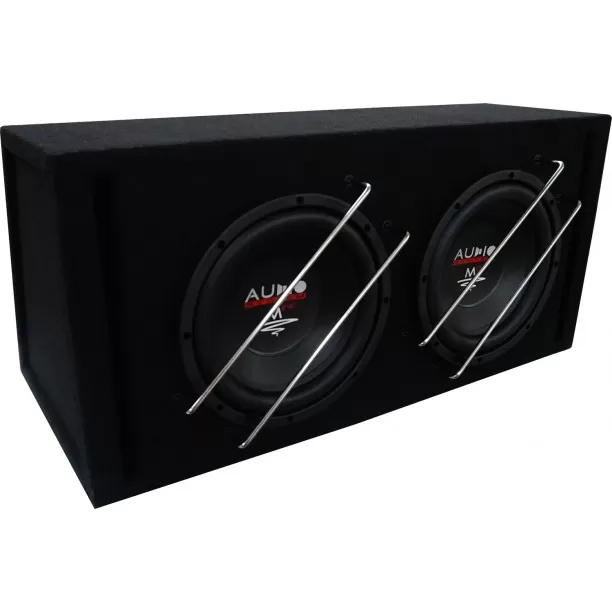 M-Serie EVO HIGH EFFICIENT Subwoofer 2x30 liter box met BR10-2 + 2x M10 EVO 2x400/300 watt M-Serie EVO HIGH EFFICIENT Subwoofer 2x30 liter box met BR10-2 + 2x M10 EVO 2x400/300 watt