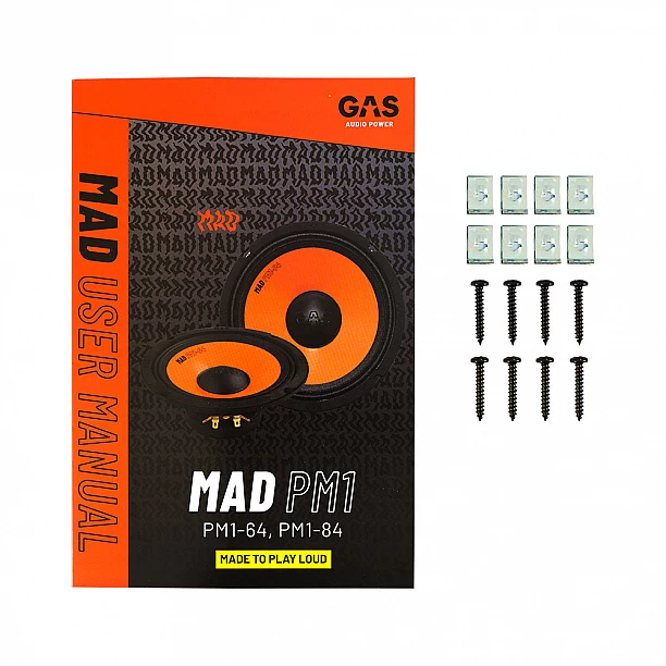 GAS MAD Level 1 Midrange Driver 6,5 GAS MAD Level 1 Midrange Driver 6,5