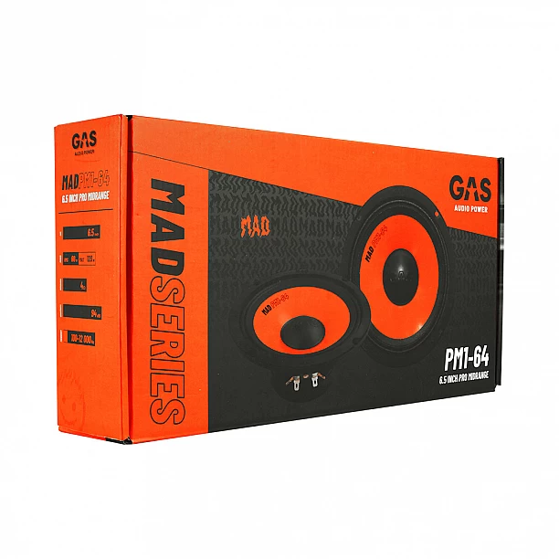 GAS MAD Level 1 Midrange Driver 6,5 GAS MAD Level 1 Midrange Driver 6,5