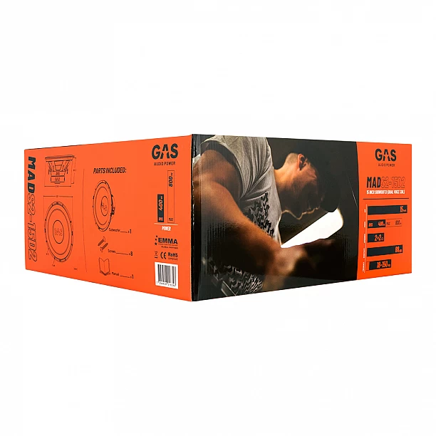 GAS MAD Level 2 Subwoofer 15 GAS MAD Level 2 Subwoofer 15