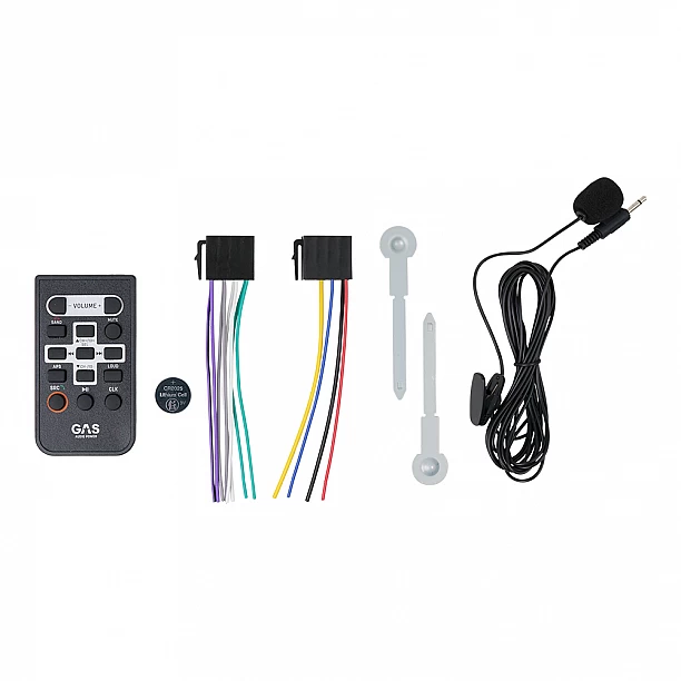 GAS MAX 1DIN BT, AUX, USB, APP, DSP, RDS