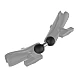 RAM® Dubbele Bal Adapter - C Maat
