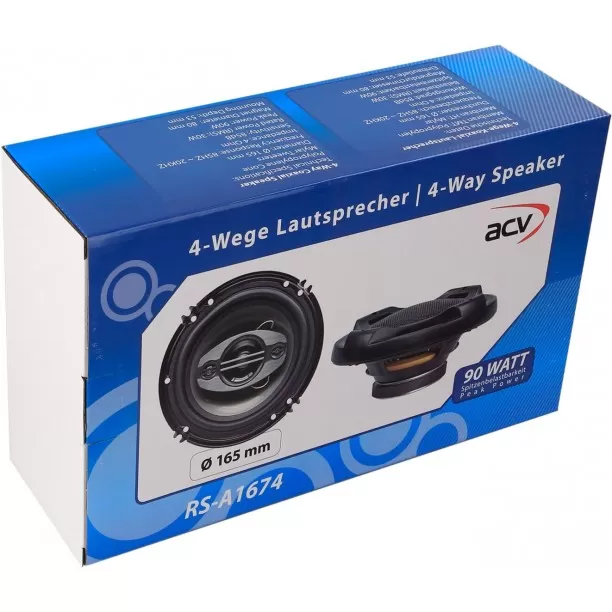 Speaker set 165 mm RS-A 1674 Speaker set 165 mm RS-A 1674
