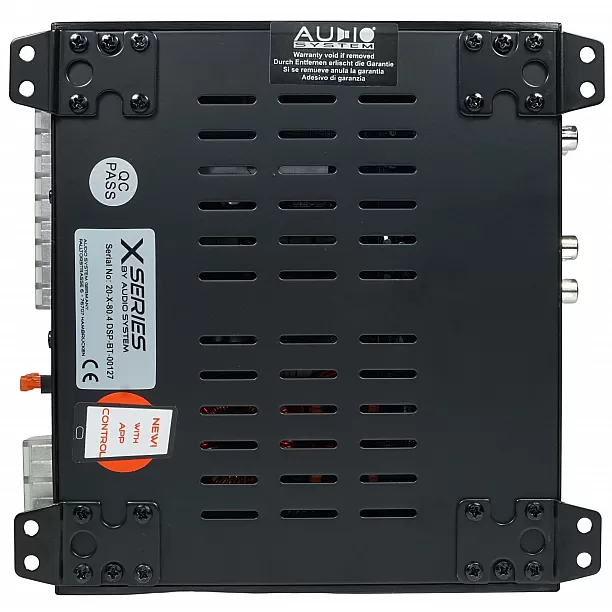 AUDIO SYSTEM DSP-SERIES 4-kanaalsversterker (met 8-kanaals HIGH-POWER DSP en BT) AUDIO SYSTEM DSP-SERIES 4-kanaalsversterker (met 8-kanaals HIGH-POWER DSP en BT)