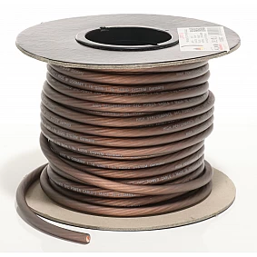 AUDIO SYSTEM HIGH-Performance 16mm² power Kabel Per rol van 25 meter Black