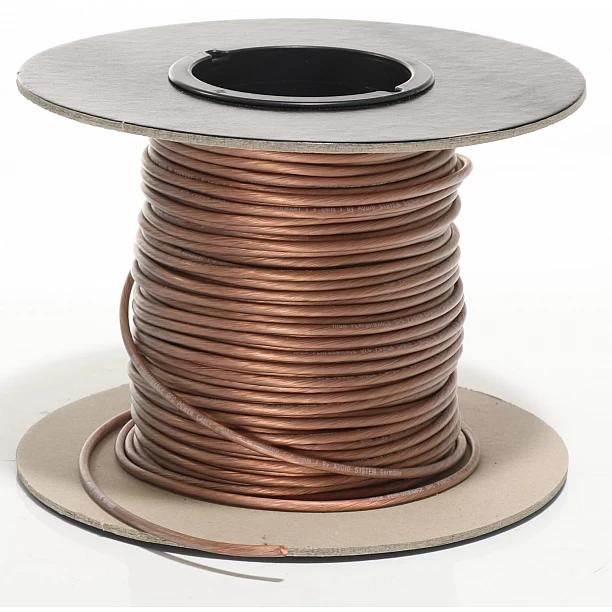AUDIO SYSTEM HIGH-Performance 4mm² power Kabel.Per rol van 50 meter zwart