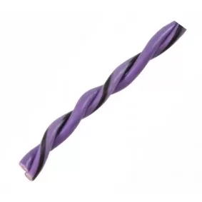 AUDIO SYSTEM Gedraaide luidsprekerkabel. Paars. 2x 0,75mm² . 100 mtr per rol