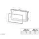 2-DIN Paneel Honda Fit 2006-2007 Kleur: Zwart (METRA) 2-DIN Paneel Honda Fit 2006-2007 Kleur: Zwart (METRA)