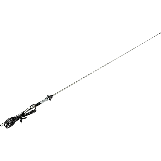 Calearo universele telescoop Antenne chroom Incl. 1.5 mtr kabel Calearo universele telescoop Antenne chroom Incl. 1.5 mtr kabel