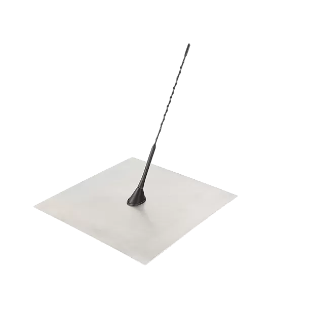 Antennemontageplaat 400mmx400mmx1mm edelstaal V2A Antennemontageplaat 400mmx400mmx1mm edelstaal V2A