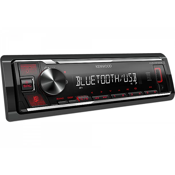 Kenwood KMM-BT209 Autoradio - USB/BT Rood