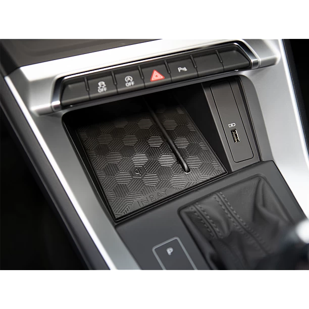 INBAY® Draadloos laden smartphone in opbergvak Audi Q3 2019-> Audi Q3 Sportback 2020-> INBAY® Draadloos laden smartphone in opbergvak Audi Q3 2019-> Audi Q3 Sportback 2020->