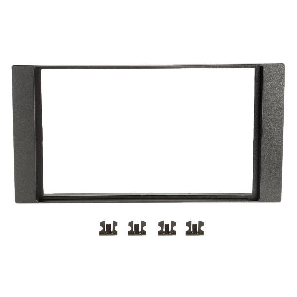2-DIN Paneel Ford Ford Focus/ Fiesta/ C-Max/ Fusion/ Galaxy/ S-Max/ Transit/ Kuga Kleur: Zwart