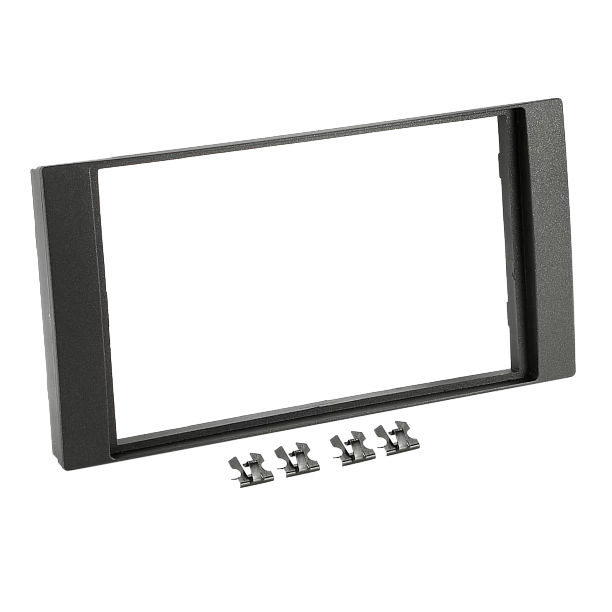 2-DIN Paneel Ford Ford Focus/ Fiesta/ C-Max/ Fusion/ Galaxy/ S-Max/ Transit/ Kuga Kleur: Zwart