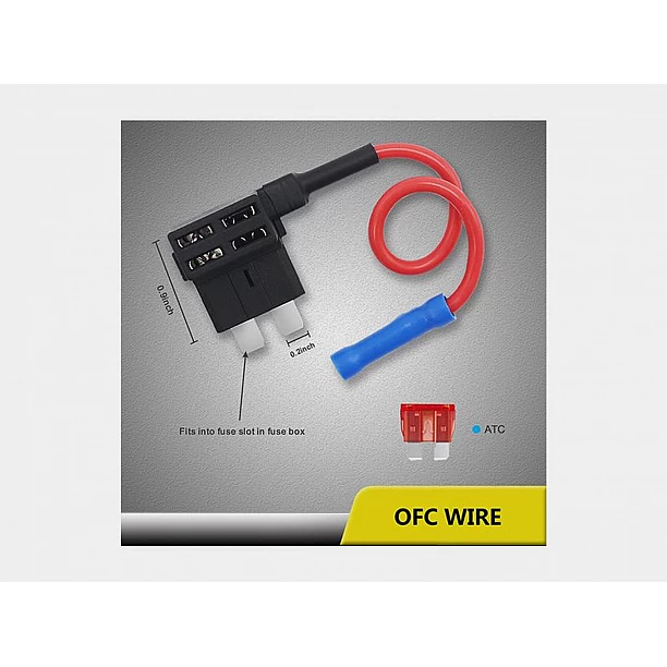 Recoil zekeringhouder bypass ATC 10x (incl 10x 10A & 10x 20A zekeringen)