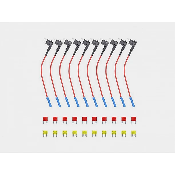 Recoil zekeringhouder bypass ATM 10x (incl 10x 10A & 10x 20A zekeringen)