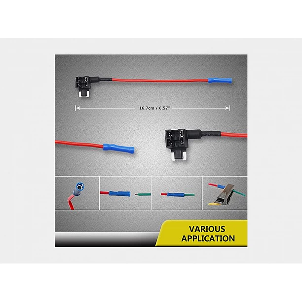 Recoil zekeringhouder bypass ACN 10x (incl 10x 10A & 10x 20A zekeringen)