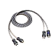 Recoil Echo OFC RCA Cinch Cable 2 Channel 90cm
