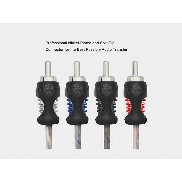 Recoil Echo OFC RCA Cinch Cable 4 Channel 360cm