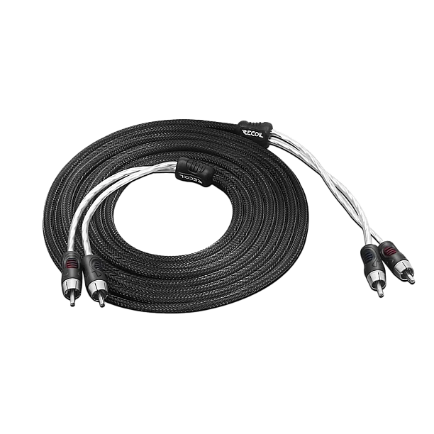 Recoil Premium OFC RCA Cinch Cable 2 Channel 360cm