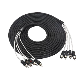 Recoil Premium OFC RCA Cinch Cable 4 Channel 360cm