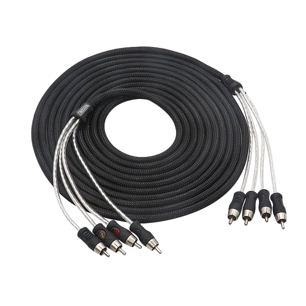 Recoil Premium OFC RCA Cinch Cable 4 Channel 360cm
