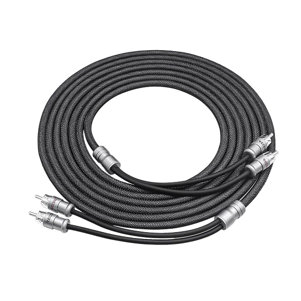 Recoil Echo Max Premium OFC RCA Cinch Cable 2 Channel 360cm