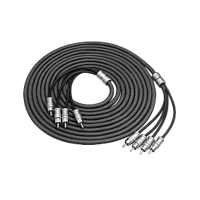 Recoil Echo Max Premium OFC RCA Cinch Cable 4 Channel 360cm