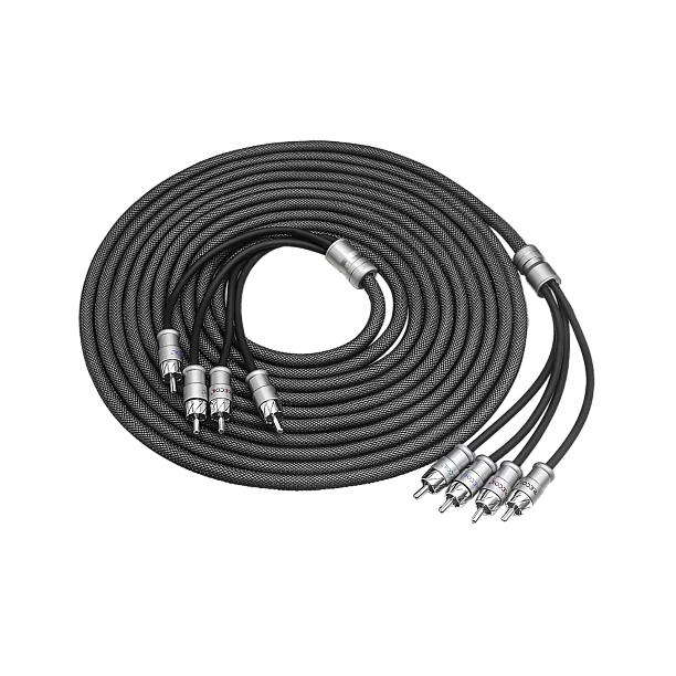 Recoil Echo Max Premium OFC RCA Cinch Cable 4 Channel 360cm