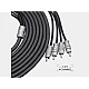 Recoil Echo Max Premium OFC RCA Cinch Cable 4 Channel 510cm