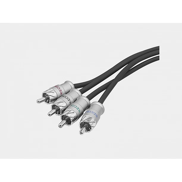 Recoil Echo Max Premium OFC RCA Cinch Cable 4 Channel 510cm