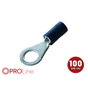 Kabeloog 1.5x2.5 blauw M6 (100stuks) ACV PROLine