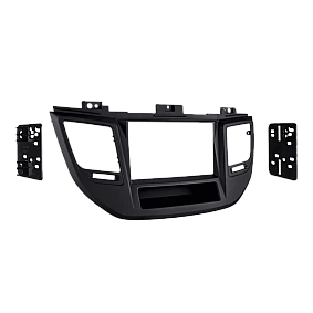 2-DIN Paneel Hyundai Tucson 2015-> Kleur: Zwart
