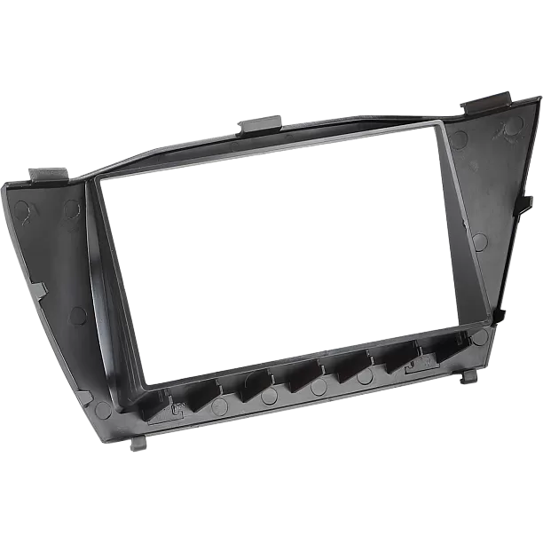 2-DIN Paneel Hyundai ix35 (LM) 2010-2013 - Kleur: Zwart