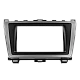 2-DIN Paneel Mazda 6- 2008-2012 - Kleur: Zwart/Zilver