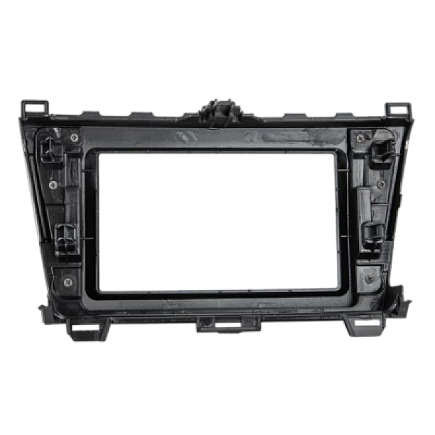 2-DIN Paneel Mazda 6- 2008-2012 - Kleur: Zwart/Zilver